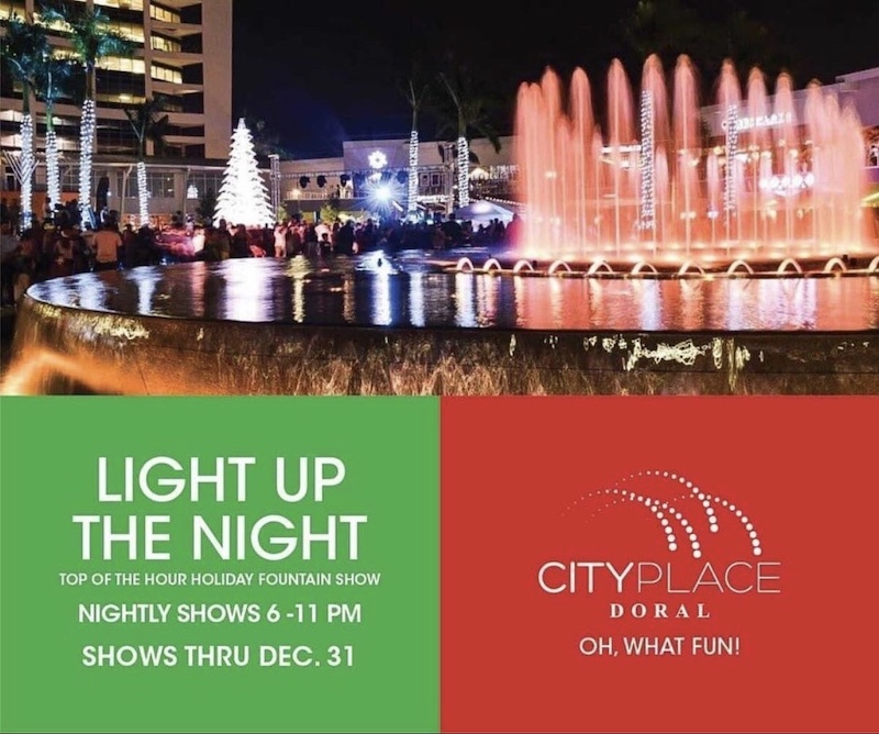 Otra de las actividades de Navidad en Miami incluye el disfrute de luces y el encendido de árboles.