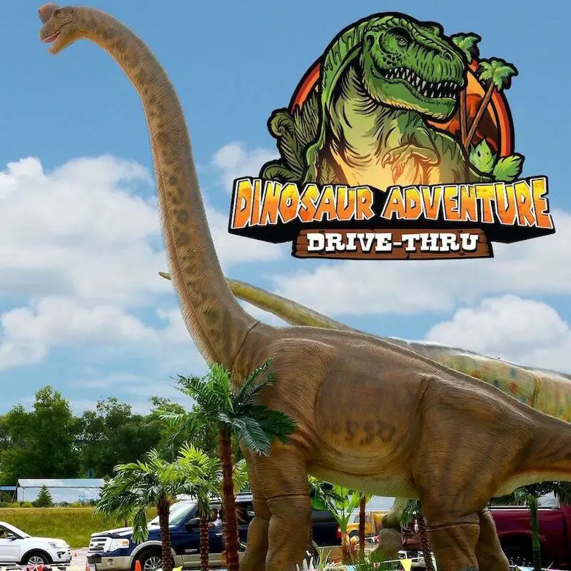 El Dinosaur Adventure Drive-Thru también lo incluimos en la agenda de la última semana de febrero.